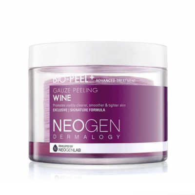  Обновляющие пилинг-пэды с вином Neogen Dermalogy Bio-Peel Gauze Peeling Wine