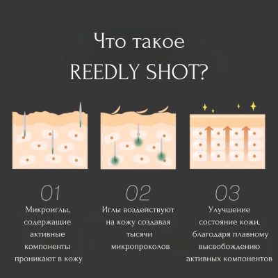 Бустер-сыворотка VT Cosmetics Reedle Shot 700 с технологией CicaReedle (570 000 ppm) 30 мл