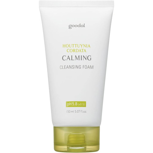 Слабокислотная пенка с хауттюйнией Goodal Heartleaf Calming Cleansing Foam 150 мл