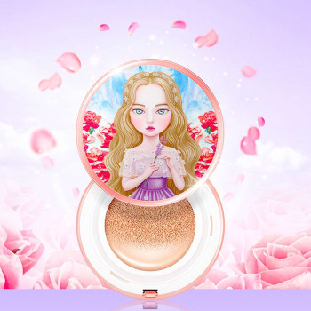 Тонирующий кушон с glow эффектом Beauty People Absolute Radiant Girl Cushion Foundation season 18гр