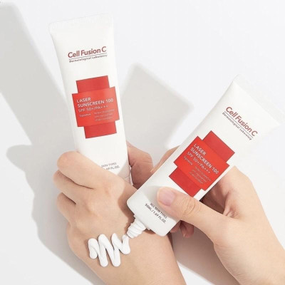 Крем солнцезащитный омолаживающий  CELL FUSION C Laser Sunscreen 100 SPF50+ PA++++ 35 мл
