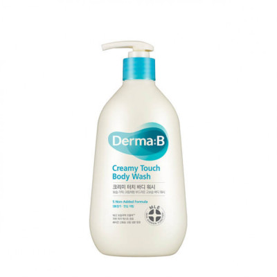 Ламеллярный крем-гель для душа Derma:B Creamy Touch Body Wash 400 мл