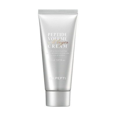 Омолаживающий крем для лица в волюфилином Dr.PEPTI Peptide Volume Silk Layer Cream 60ml