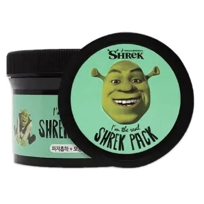 Очищающая глиняная маска DREAMWORKS I'm The Real Shrek Pack 100гр