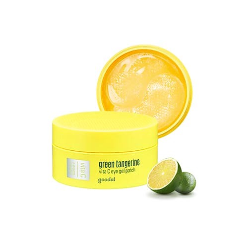 Goodal Гидрогелевые увлажняющие патчи с витамином С для глаз Green Tangerine Vita C Eye Gel Patch 60 шт