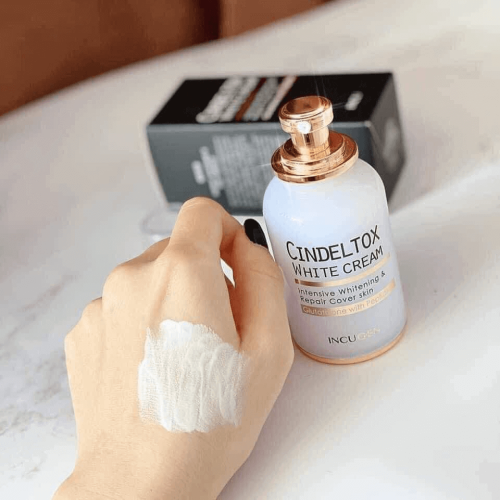 Отбеливающий крем для лица с глутатионом Incugen Cindeltox White Cream 50ml