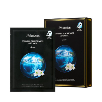 Тканевая маска с экстрактом эдельвейса JMsolution Edelweiss Glacier Water Alps Mask