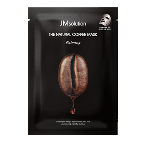 Успокаивающая тканевая маска с экстрактом кофе JMsolution The Natural Coffee Mask Calming