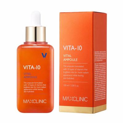 Омолаживающая витаминная ампула Maxclinic Vita-10 Vital Ampoule 100 мл