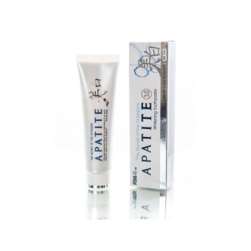 Профессиональная отбеливающая зубная паста с гидроксиапатитом - Sungwon Pharmaceutical Apatite Whitening Toothpaste 200 мл