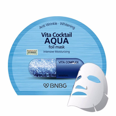 BanoBagi Vita Cocktail Aqua Foil Mask Маска фольгированная увлажняющая