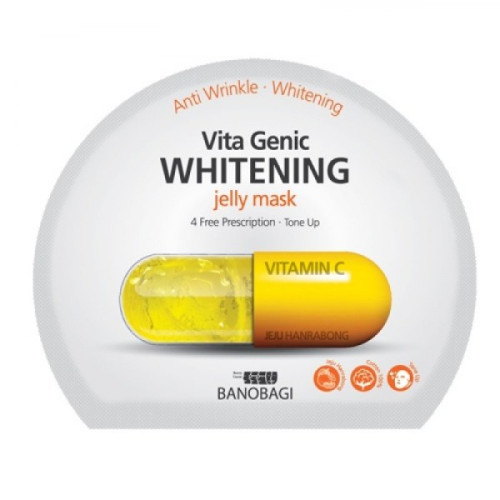 Осветляющая витаминная тканевая маска BanoBagi Vita Genic Whitening Jelly Mask 30мл