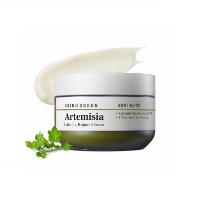 Успокаивающий крем для лица на основе полыни Bring Green Artemisia Calming Repair Cream 75 мл