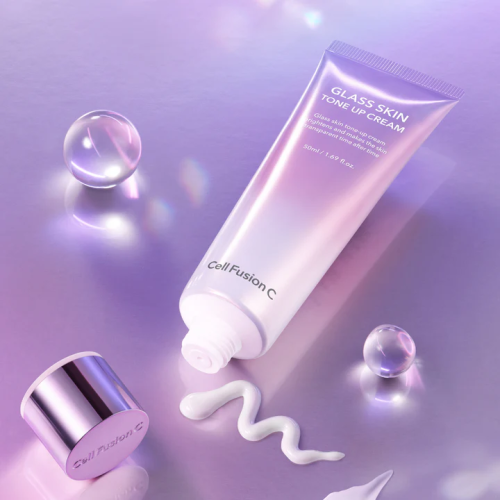  Тон-ап крем для сияния кожи с ниацинамидом и арбутином — Cell Fusion C Glass Skin Tone Up Cream
