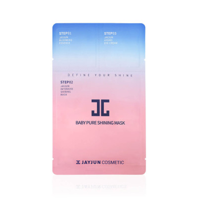 JAYJUN Intensive Shining Mask Трехступенчатая тканевая маска для сияния кожи 25 мл