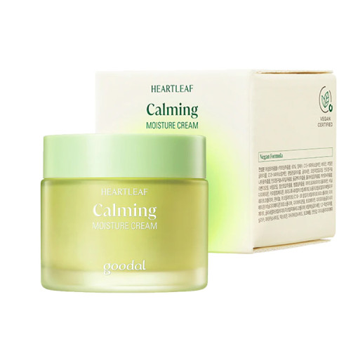 Увлажняющий крем с хауттюйнией Goodal Heartleaf Calming Moisture Cream 75 мл