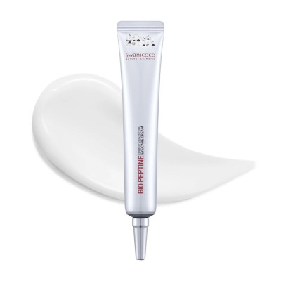 Омолаживающий крем для глаз с корнем корейского женьшеня Swanicoco Fermentation Peptine Eye Care Cream 20 мл