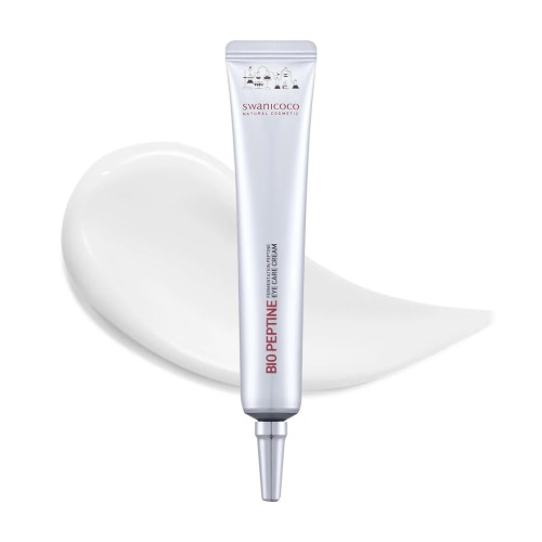 Омолаживающий крем для глаз с корнем корейского женьшеня Swanicoco Fermentation Peptine Eye Care Cream 20 мл