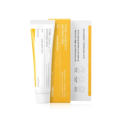 Осветляющий крем для сужения пор и борьбы с пигментацией Celimax Pore+Dark Spot Brightening Cream 35 мл
